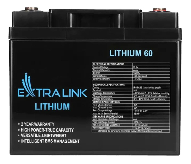 ExtraLink LiFePO4 60Ah - 1172654 - zdjęcie